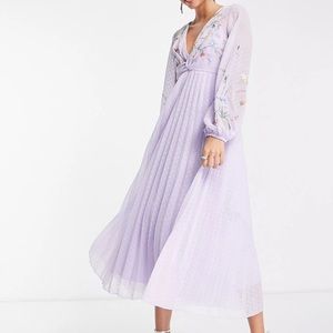 ASOS | Pleated Midi Dress